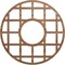 Ekena Millwork O'Neal Wood Fretwork Pierced Ceiling Medallion, Walnut, 32"OD x 11 5/8"ID x 1/4"T CMWP32X32X0250ONWA - alternate 1